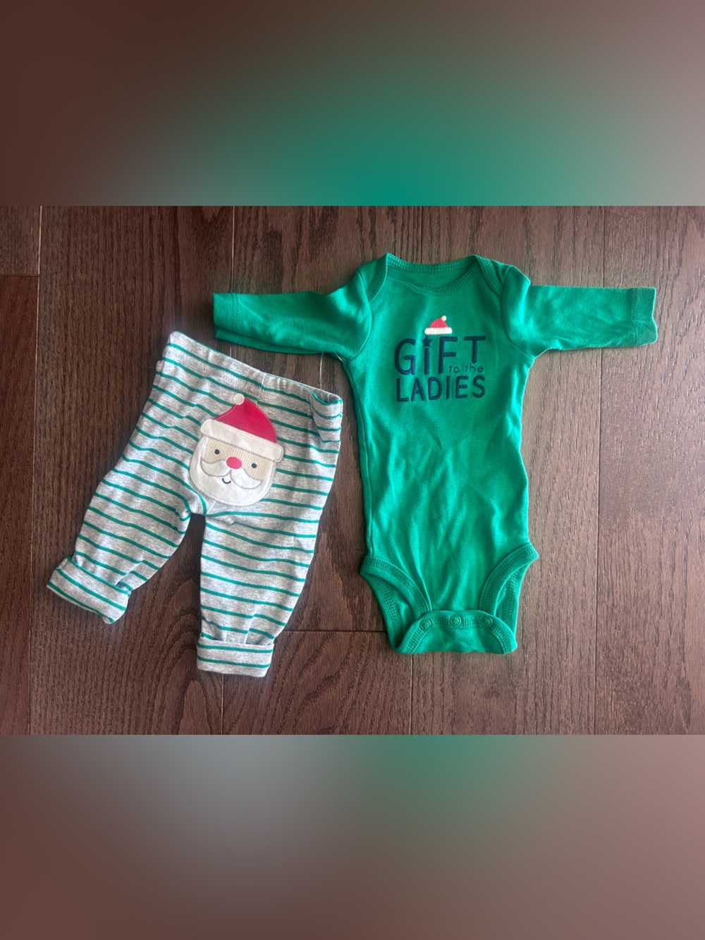 NEW Carter's Size Newborn Baby Boy's Christmas Outfit